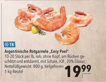 CITTI Markt Argentinische rotgarnele „easy peel“ Angebot