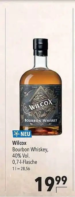 CITTI Markt Wilcox bourbon whiskey Angebot