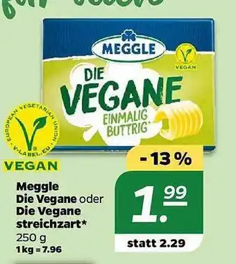 NETTO Meggle die vegane oder die vegane streichzart Angebot