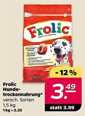 NETTO Frolic hundetrockennahrung Angebot