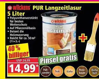 Norma Wilckens pur langzeitlasur 5 liter Angebot