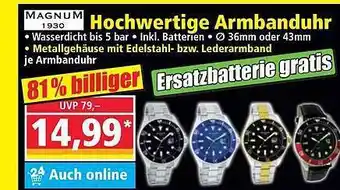 Norma Magnum 1930 hochwertige armbanduhr Angebot