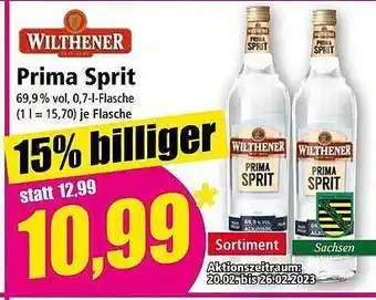 Norma Wilthener prima sprit Angebot