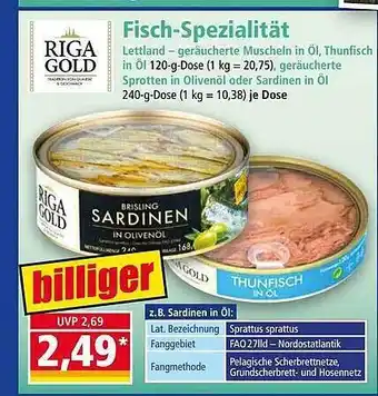 Norma Riga gold fisch-spezialität Angebot