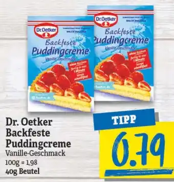 NP Discount Dr. Oetker Backfeste Puddingcreme 40g Beutel Angebot