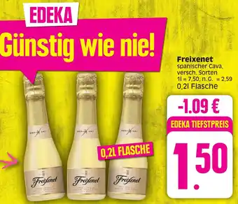 Edeka Freixenet Spanischer Cava 0,2 L Flasche Angebot