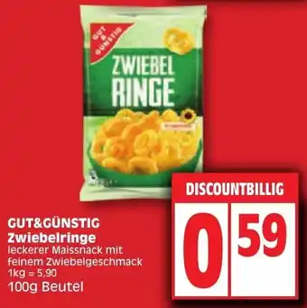 Edeka Gut & Günstig Zwiebelringe 100g Beutel Angebot