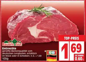 Edeka Bauern Gut Entrecôte 100g Angebot