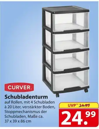 Famila Nord Ost Curver Schubladenturm Angebot