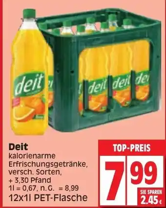 Edeka Deit 12 x 1 l PET FLasche Angebot