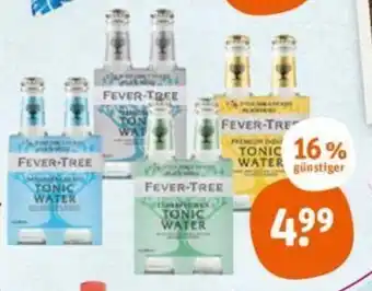 tegut Fever Tree Tonic Water 4 x 0,2 l Fl./Pack Angebot