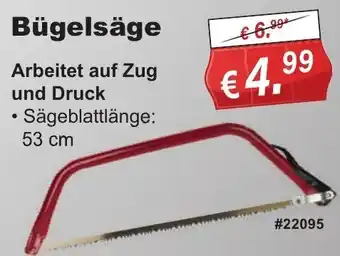 Stabilo Fachmarkt Bügelsäge Angebot