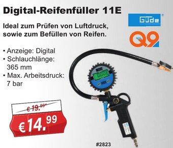 Stabilo Fachmarkt Güde Digital Reifenfüller 11E Angebot