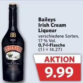 Combi Baileys Irish Cream Liqueur 0,7 L Flasche Angebot