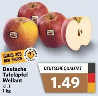 Combi Deutsche Tafeläpfel Wellant 1 kg Angebot