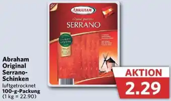 Combi Abraham Original Serrano Schinken 100 g Packung Angebot