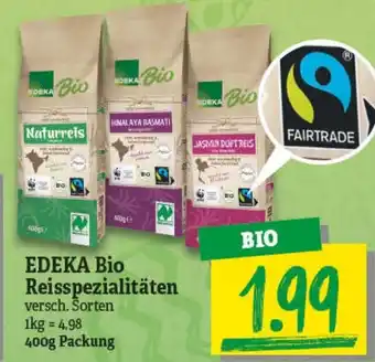 NP Discount Edeka Bio Reisspezialitäten 400g Angebot