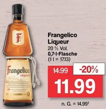 Famila Nord West Frangelico Liqueur 0,7 L Flasche Angebot