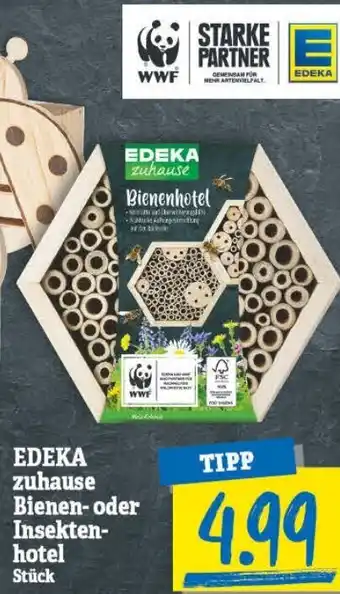 NP Discount Edeka zuhause Bienen oder Insektenhotel Angebot