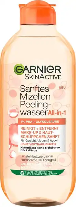 dm drogerie Garnier skin active mizellenwasser peeling pha+aha Angebot