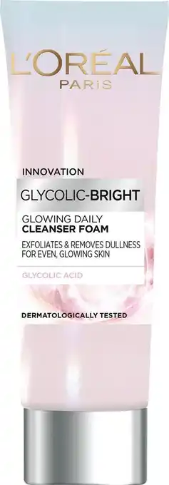 dm drogerie L'oréal paris skin expert cleanser glycolic bright Angebot