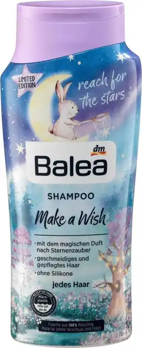 dm drogerie Balea shampoo make a wish Angebot