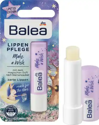 dm drogerie Balea lippenpflege make a wish Angebot