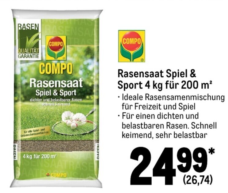 palmenerde compo sana Compo Qualitäts-blumenerde Sana 20 l Braun main image 1
