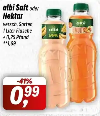 Simmel Albi Saft o. Nektar 1L Angebot