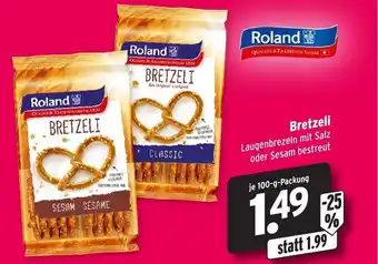 Wasgau Roland Bretzeli 100g Angebot