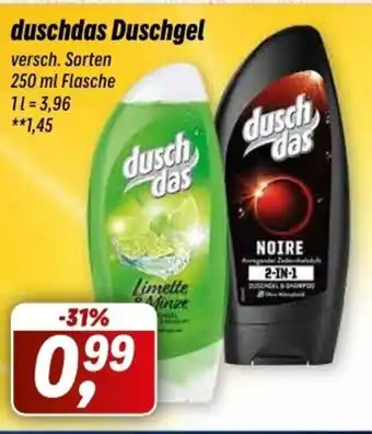 Simmel Duschdas Duschgel 250 ml Angebot