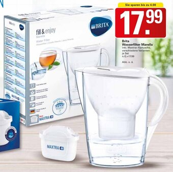 WEZ Brita Wasserfilter Marella Angebot