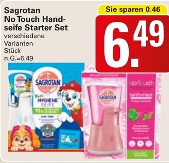 WEZ Sagrotan No Touch Handseife Starter Set Angebot