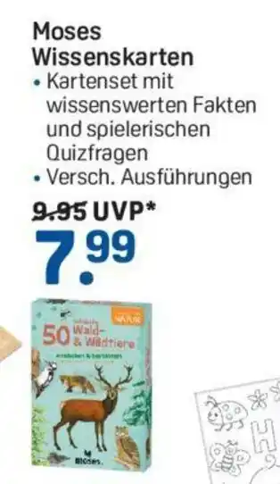 Rossmann Moses Wissenskarten Angebot