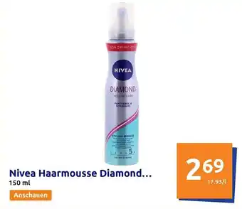 Action Nivea haarmousse diamond Angebot