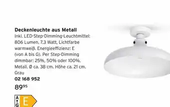 Tchibo Deckenleuchte aus metall Angebot