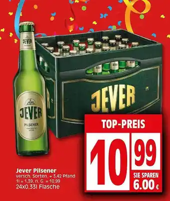 Elli Markt Jever pilsener Angebot