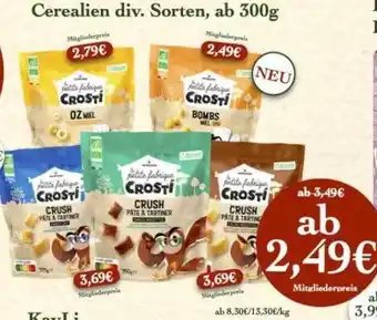 LPG Biomarkt Cerealien div. sorten Angebot