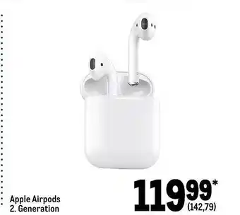 METRO Apple airpods 2. generation Angebot