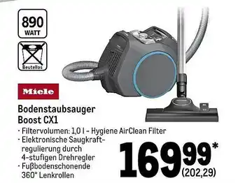 METRO Miele bodenstaubsauger boost cx1 Angebot