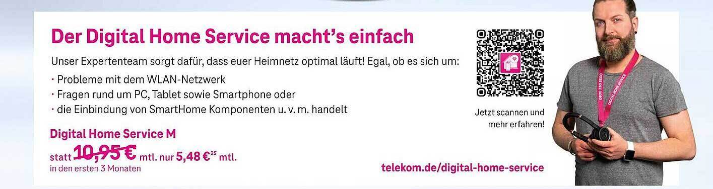 Digital home service m Angebot bei Telekom Shop