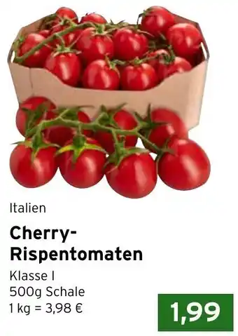 CAP Markt Cherry Rispentomaten 500 g Schale Angebot