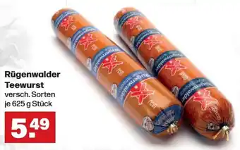 Handelshof Rügenwalder Teewurst 625 g Stück Angebot