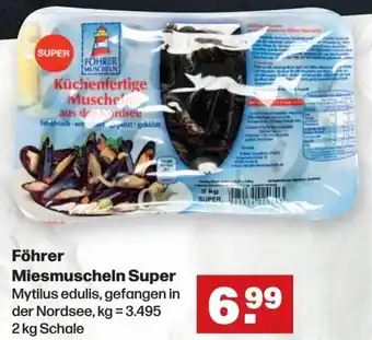 Handelshof Föhrer Miesmuscheln Super 2 kg Schale Angebot