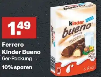 Handelshof Ferrero Kinder Bueno 6er Packung Angebot