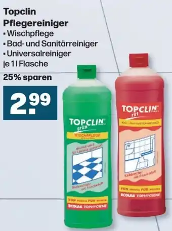 Handelshof Topclin Pflegereiniger 1 L Flasche Angebot