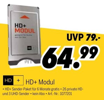 MEDIMAX HD+Modul Angebot