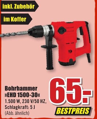 B1 Discount Baumarkt b1 Bohrhammer EHD 1500-30 Angebot