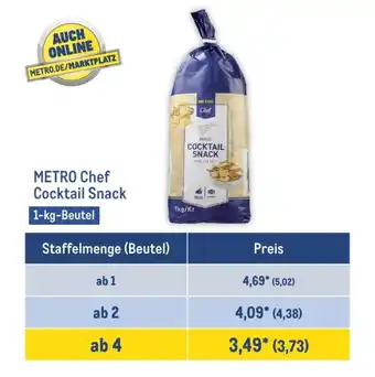 METRO Metro Chef Cocktail Snack 1kg Angebot