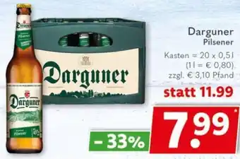 Getränkeland Darguner Pilsener 20x0,5 L Angebot